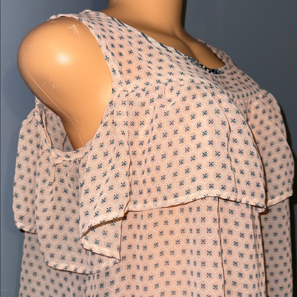 *Rokoko by Dazz Polka Dot Sleeveless Top - Size Medium - Picture 4 of 5